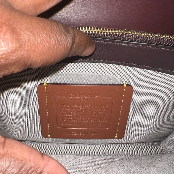 Coach Riley 22 Colorblock Top Handle - Picture 12 of 14